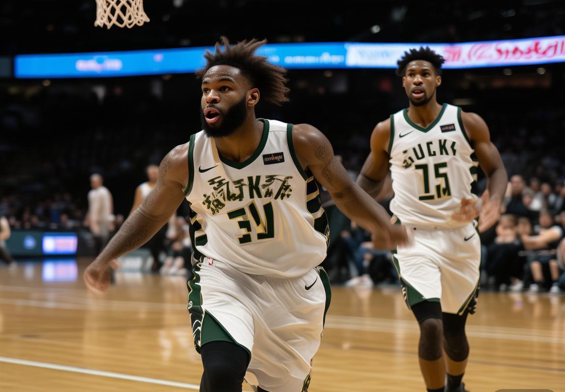 字母哥缺阵雄鹿队溃败45分，篮网团队篮球创九人得分上双纪录